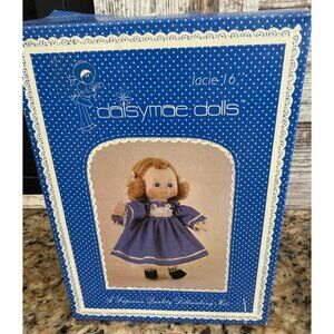 Vintage 1982 Sunrise Industries Complete Doll Making Kit Daisymae Lacie 16”